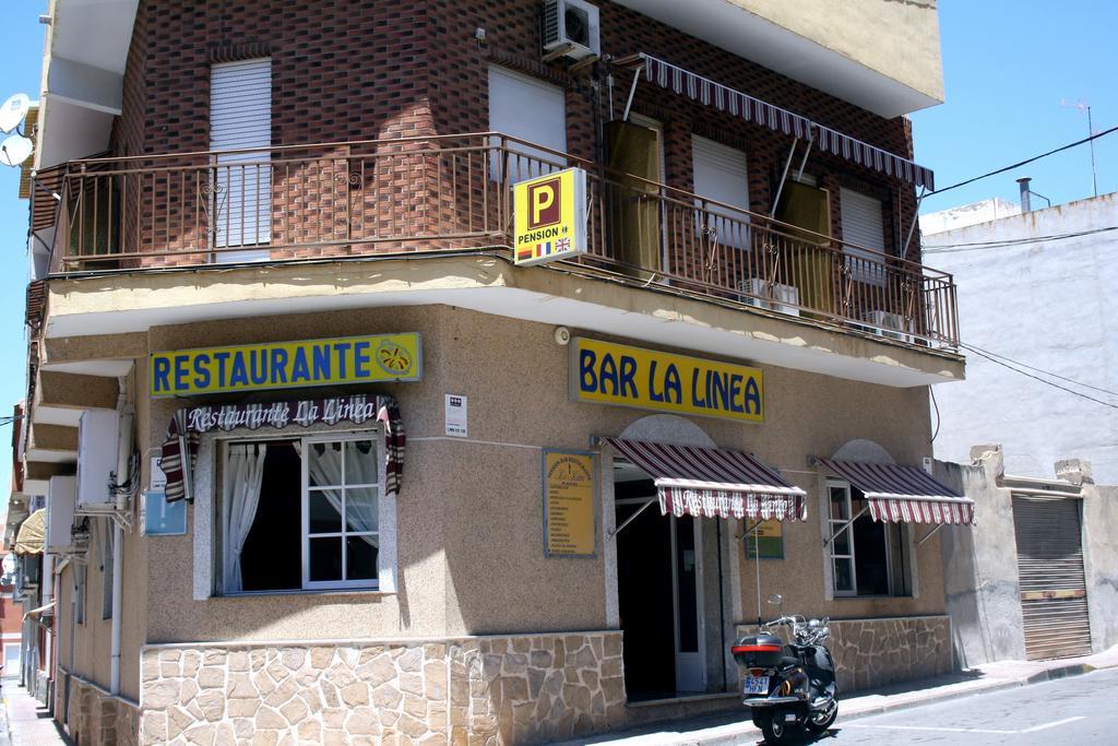 Pension La Linea El Puerto de Mazarrón Екстериор снимка